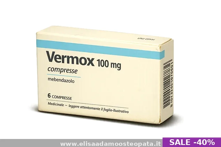 Comprare Vermox senza prescrizione — prezzo migliore in Italia