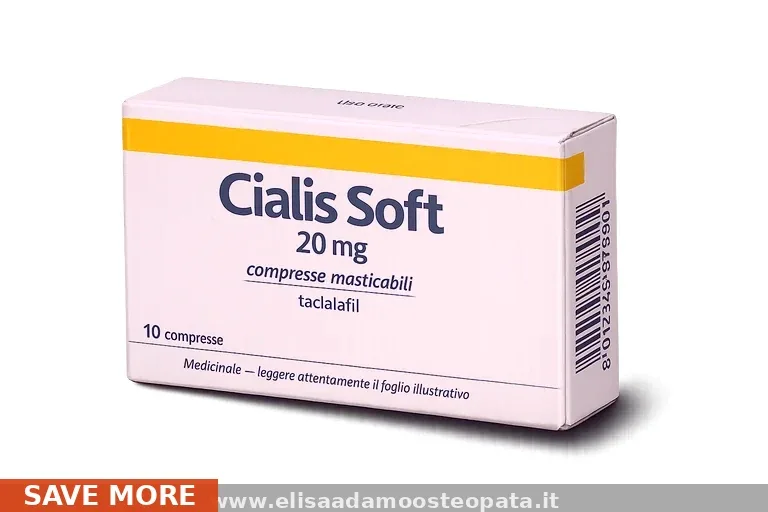 Cialis Soft Generico Senza Ricetta — Acquista in Italia