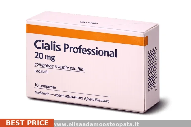 Comprare Cialis Professional Originale Online Tadalafil Mylan