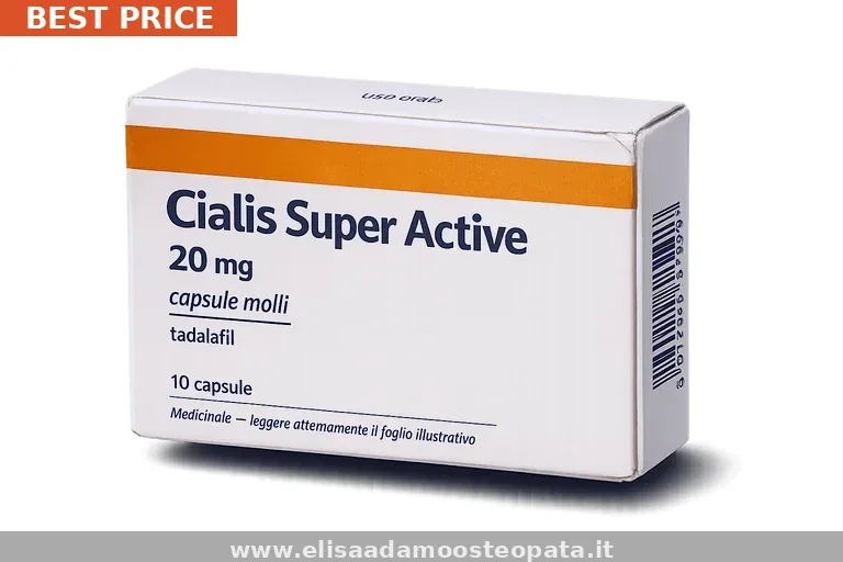 Comprare Cialis Super Active 20mg senza prescrizione online